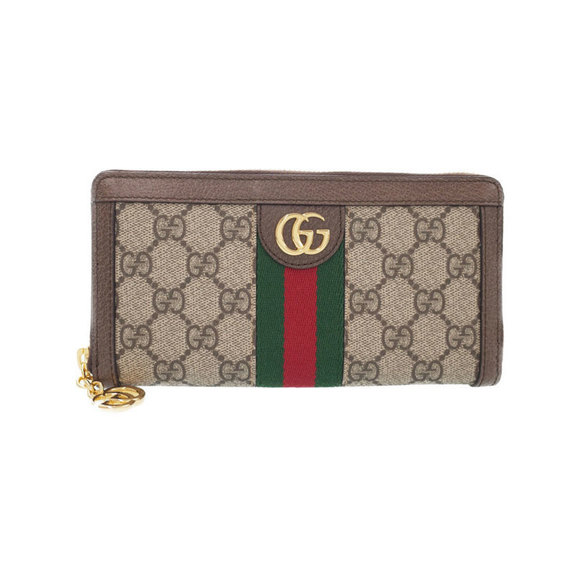 Gucci GG Long Ophidia Wallet Zip - Picture 1 of 5